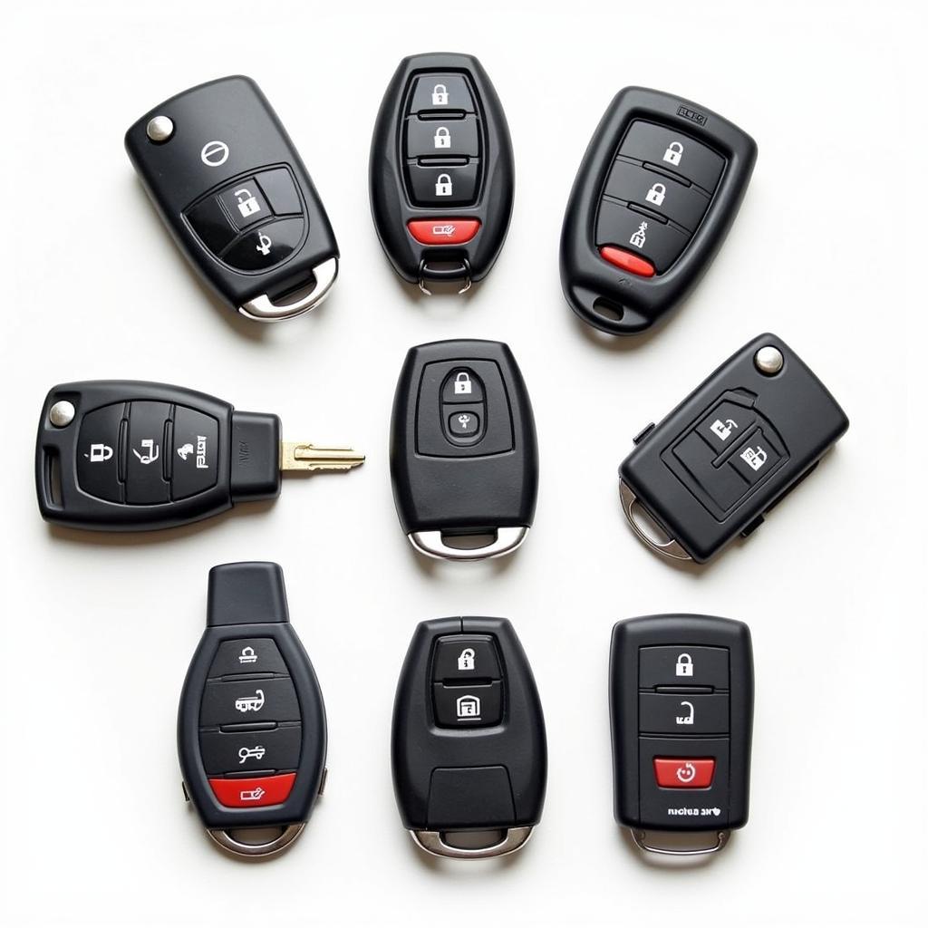 Different Types of Nissan Key Fobs