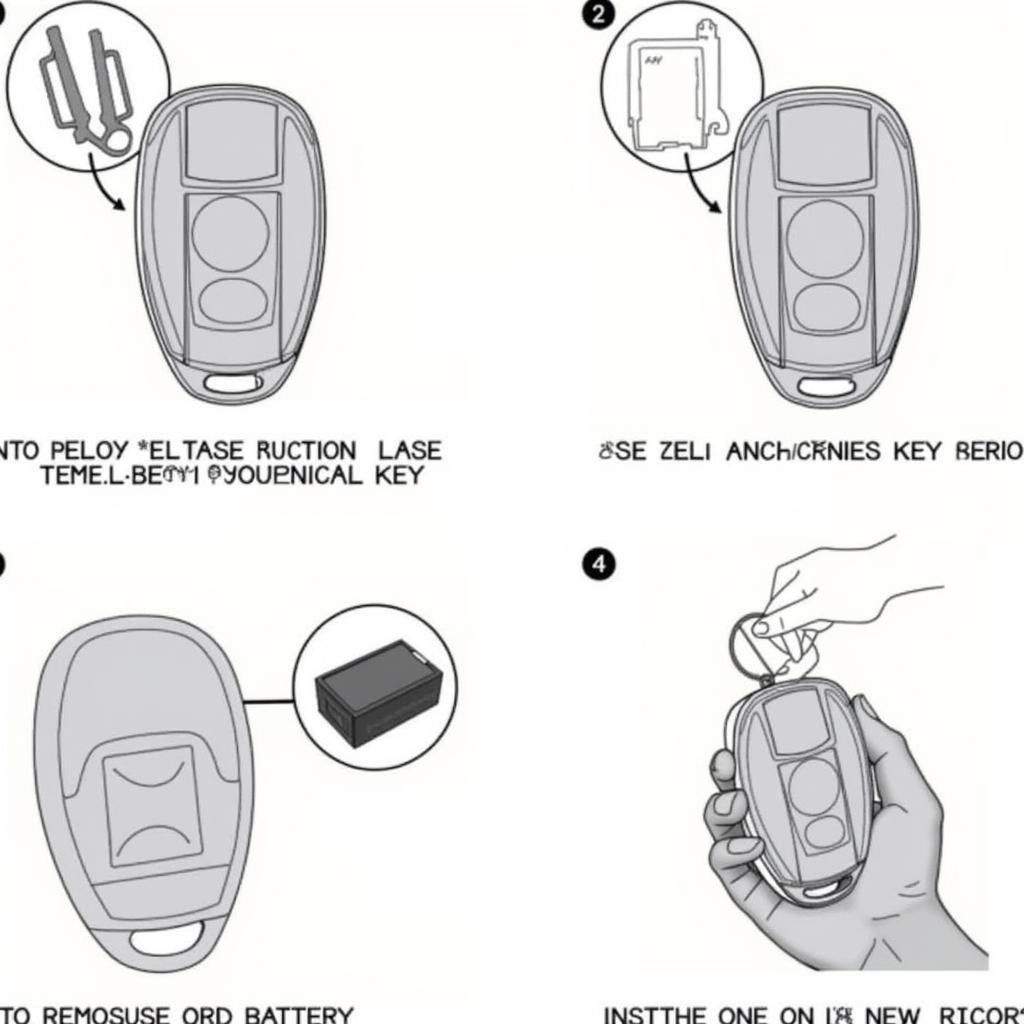 Nissan Murano Key Fob Battery Replacement Steps