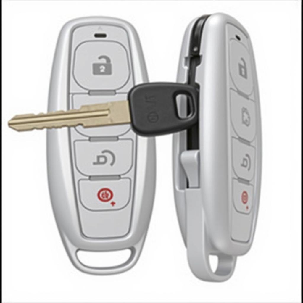 Nissan Murano Key Fob with Key