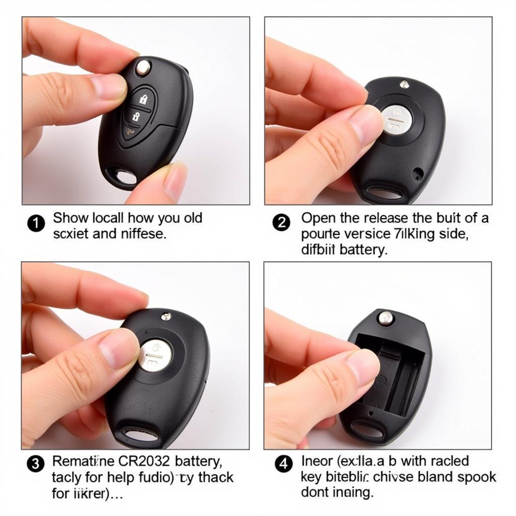 Nissan Quest Key Fob Battery Replacement Steps