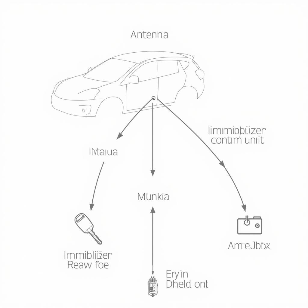 Diagram of Nissan Rogue Immobilizer System