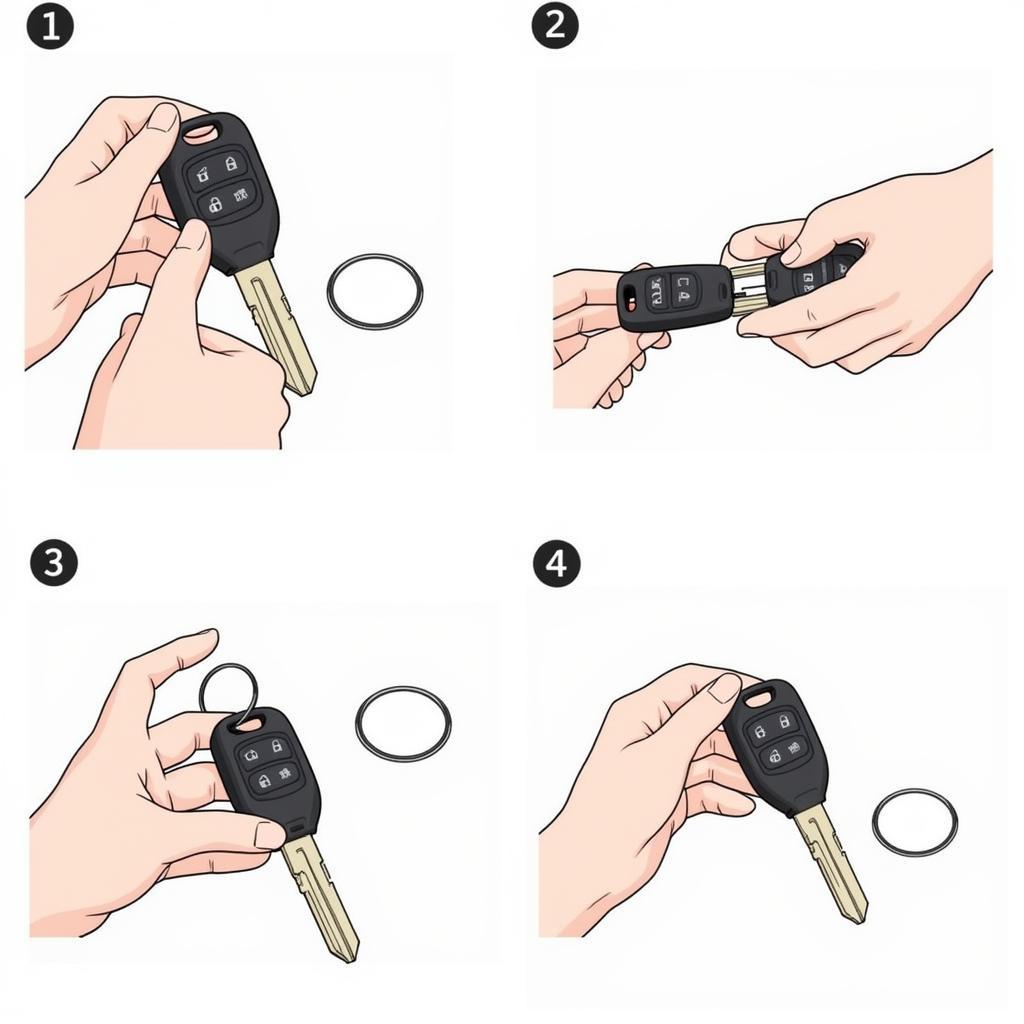 Nissan Rogue Key Fob Battery Replacement Steps