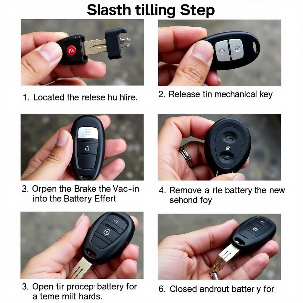 Nissan Rogue Key Fob Battery Replacement Steps