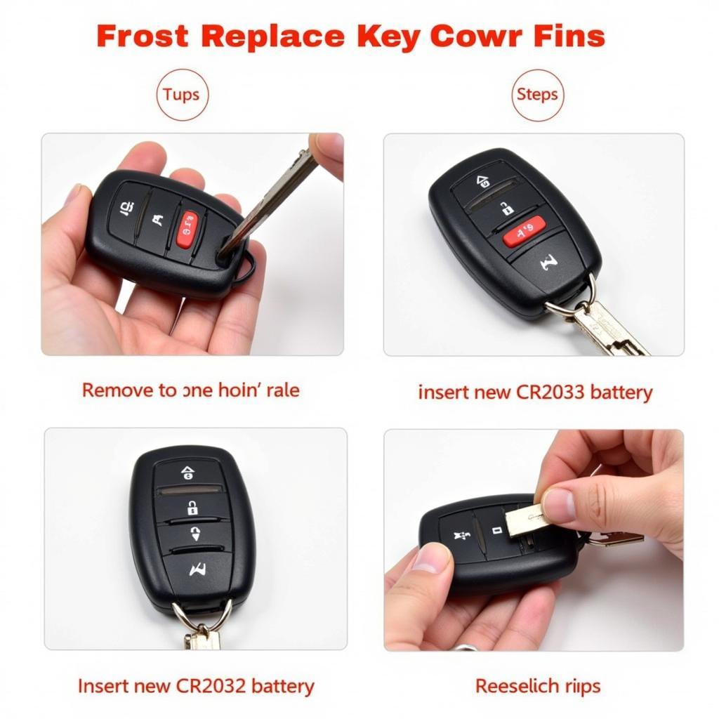 Nissan Rogue Key Fob Battery Replacement Steps