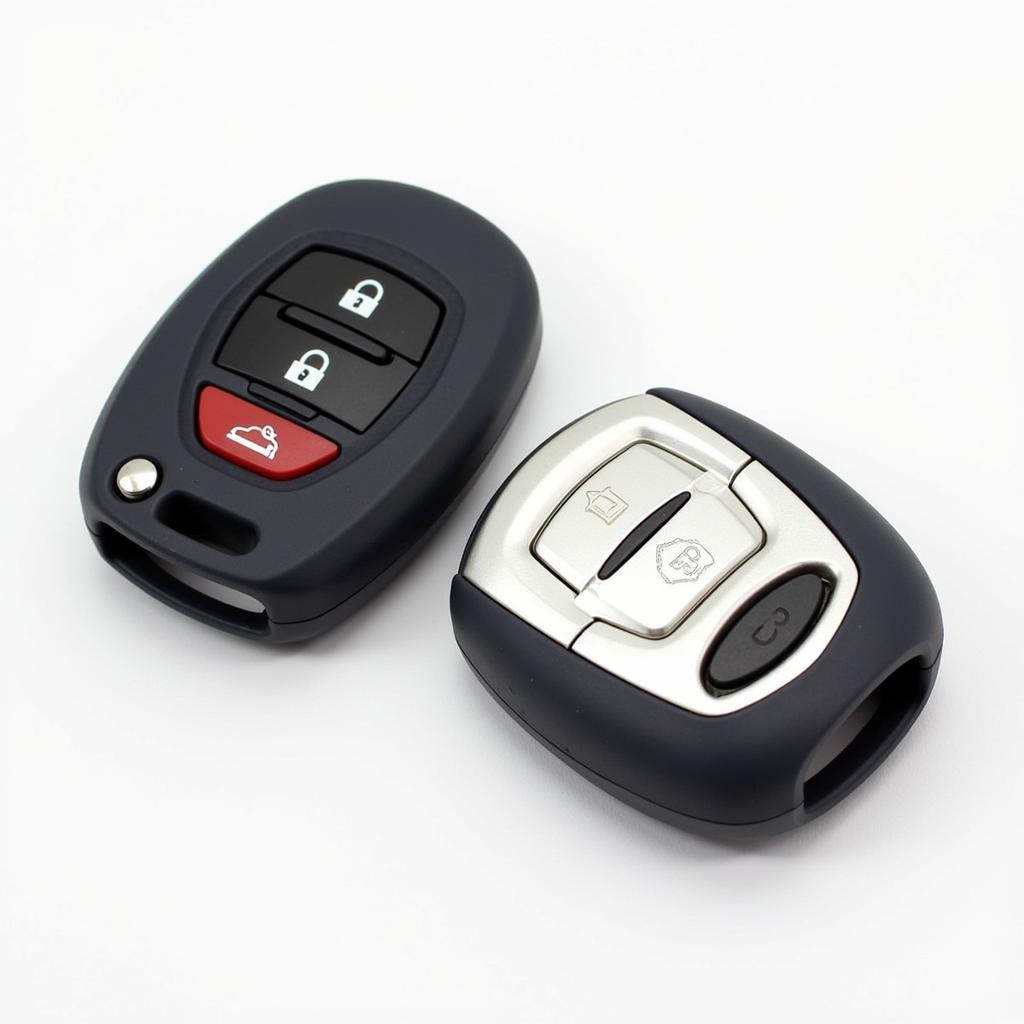 Nissan Rogue key fob protected by a silicone cover