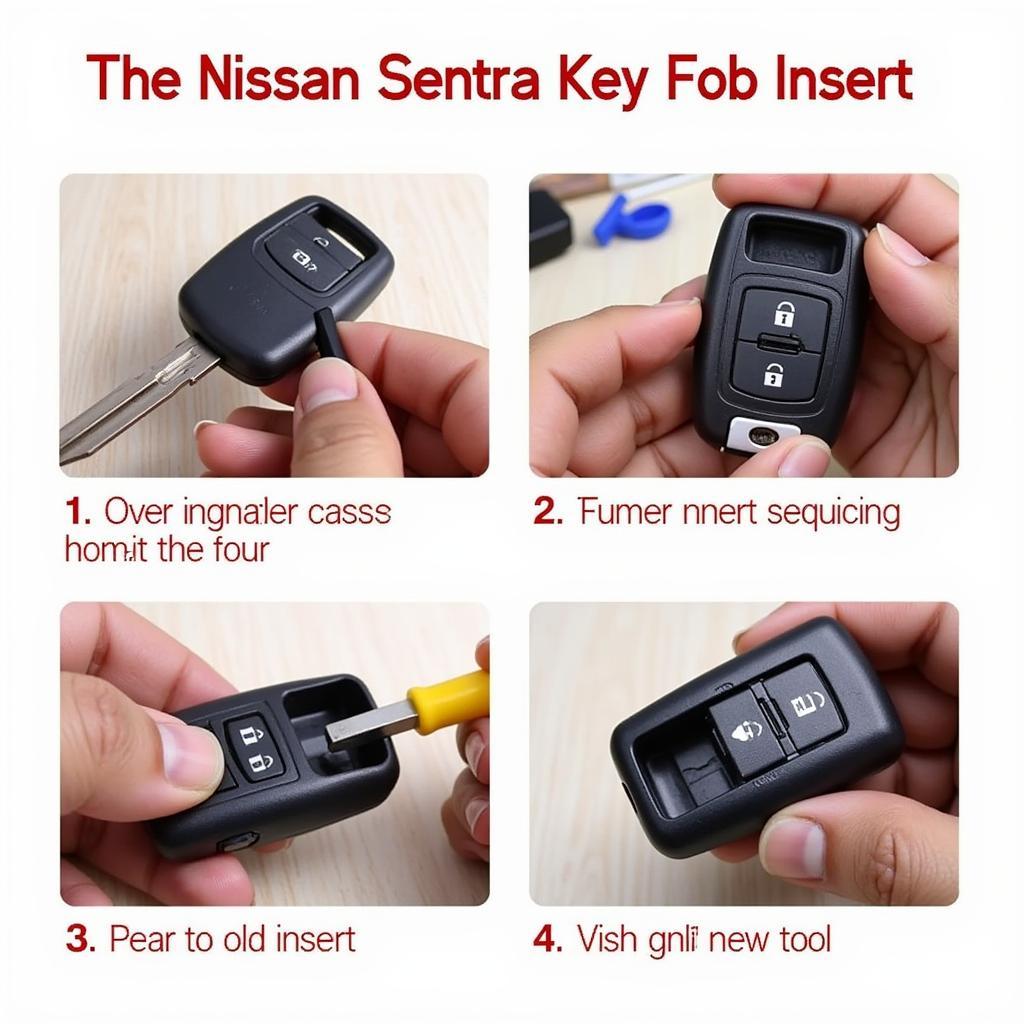 Replacing a Nissan Sentra Key Fob Insert - Step-by-Step Guide