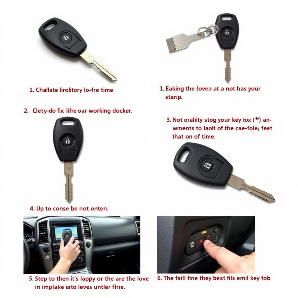 2012 Nissan Titan Key Fob Programming Steps