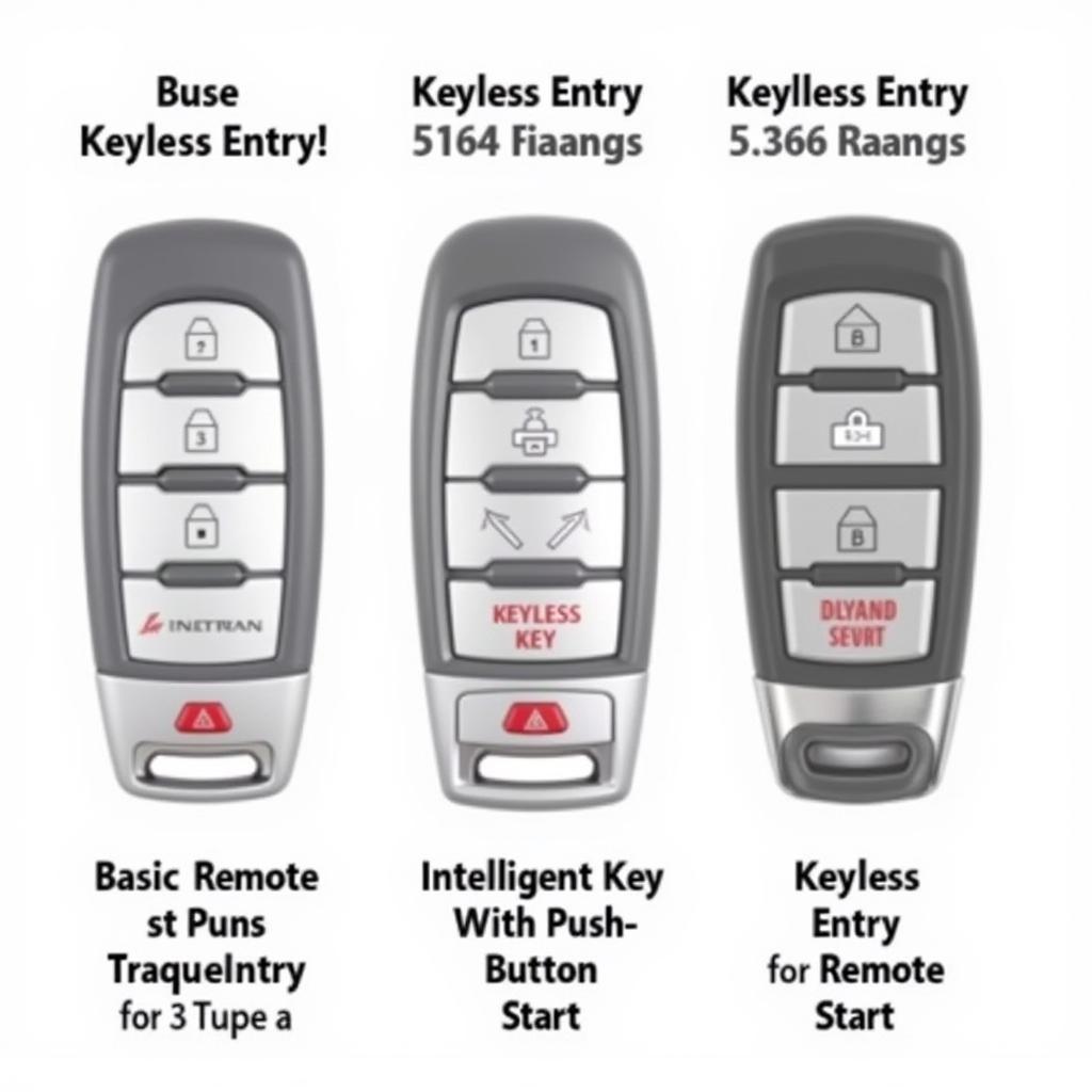 Types of Nissan Titan Key Fobs