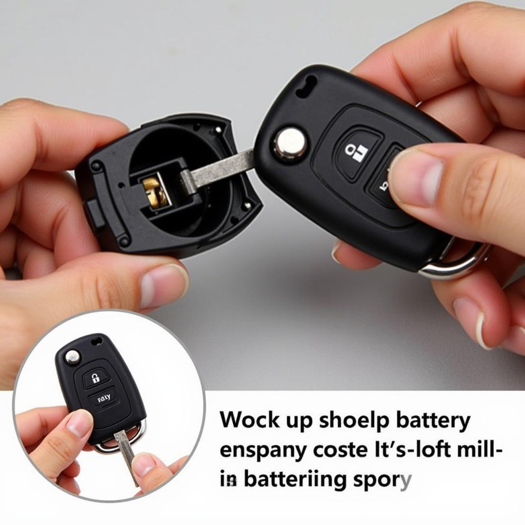 Replacing the Battery in a 2014 Nissan Versa Key Fob