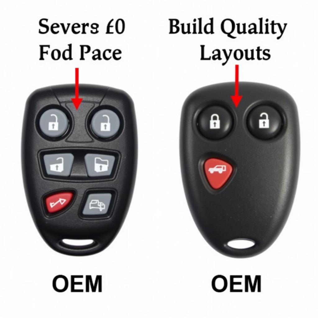 OEM vs Aftermarket 2003 Ford F-150 Key Fobs