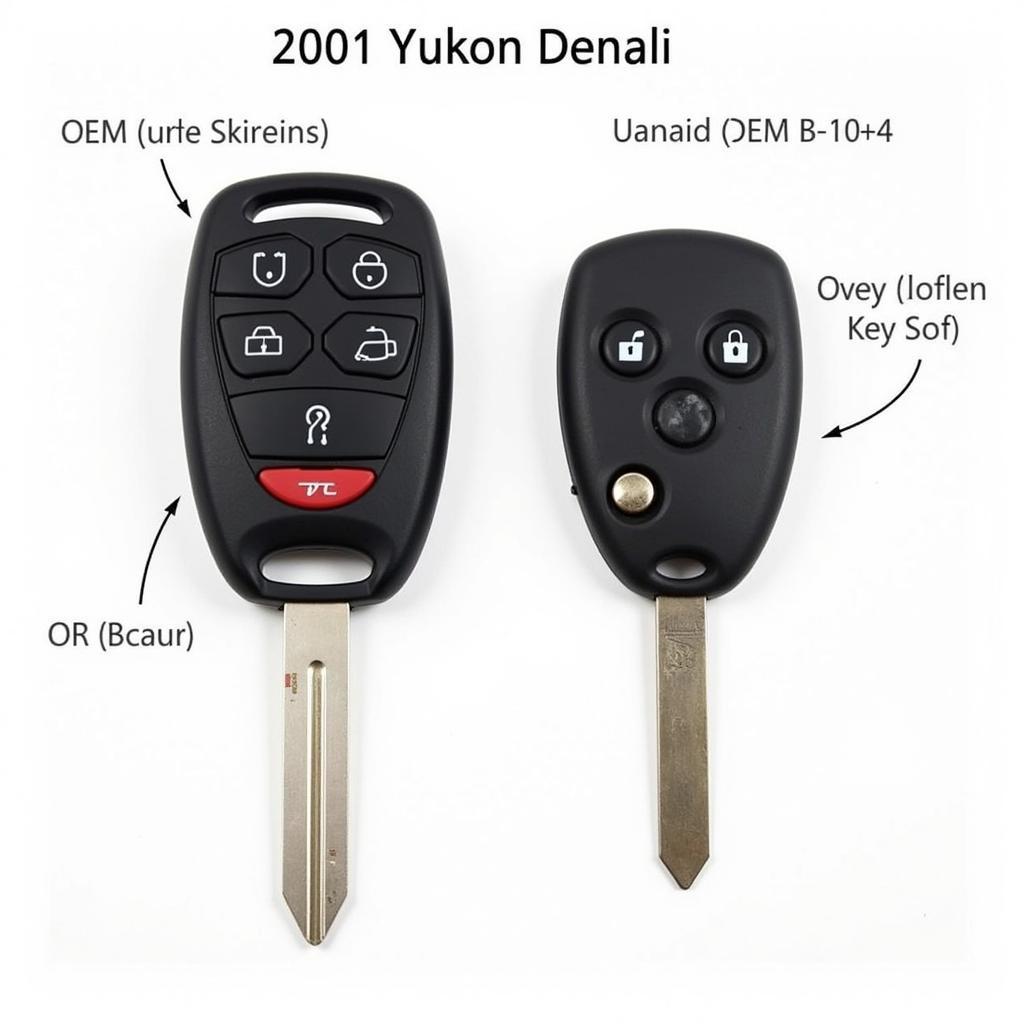 OEM vs Aftermarket Key Fobs for 2001 Yukon Denali