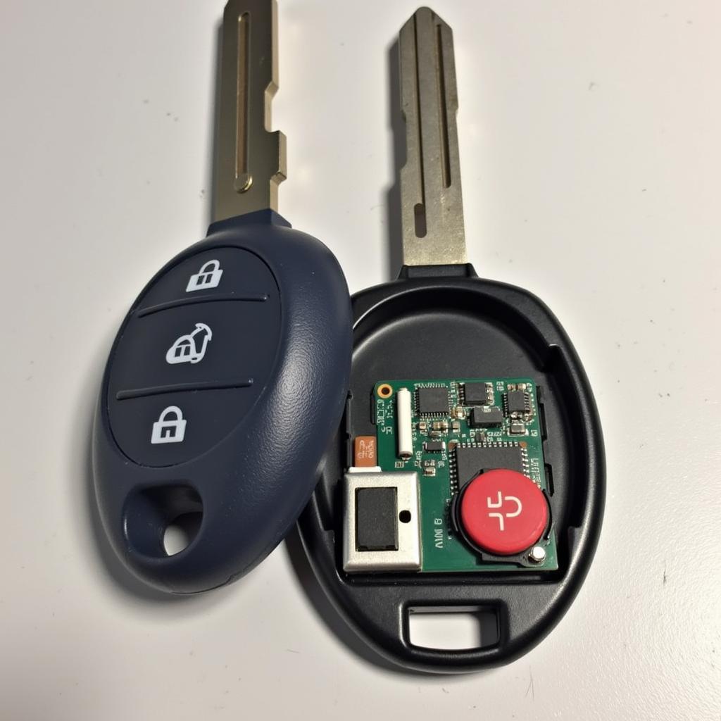 Prius Key Fob Separated