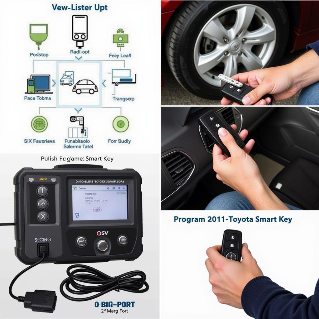 Locksmith Programming a Toyota Key Fob