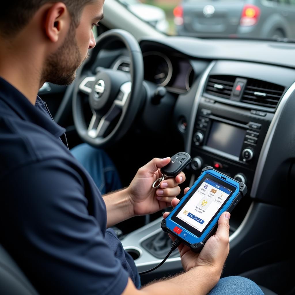 Professional Nissan Altima Key Fob Programming