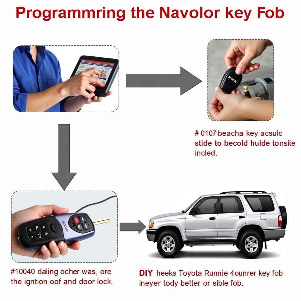 Programming a 2000 Toyota 4Runner Key Fob