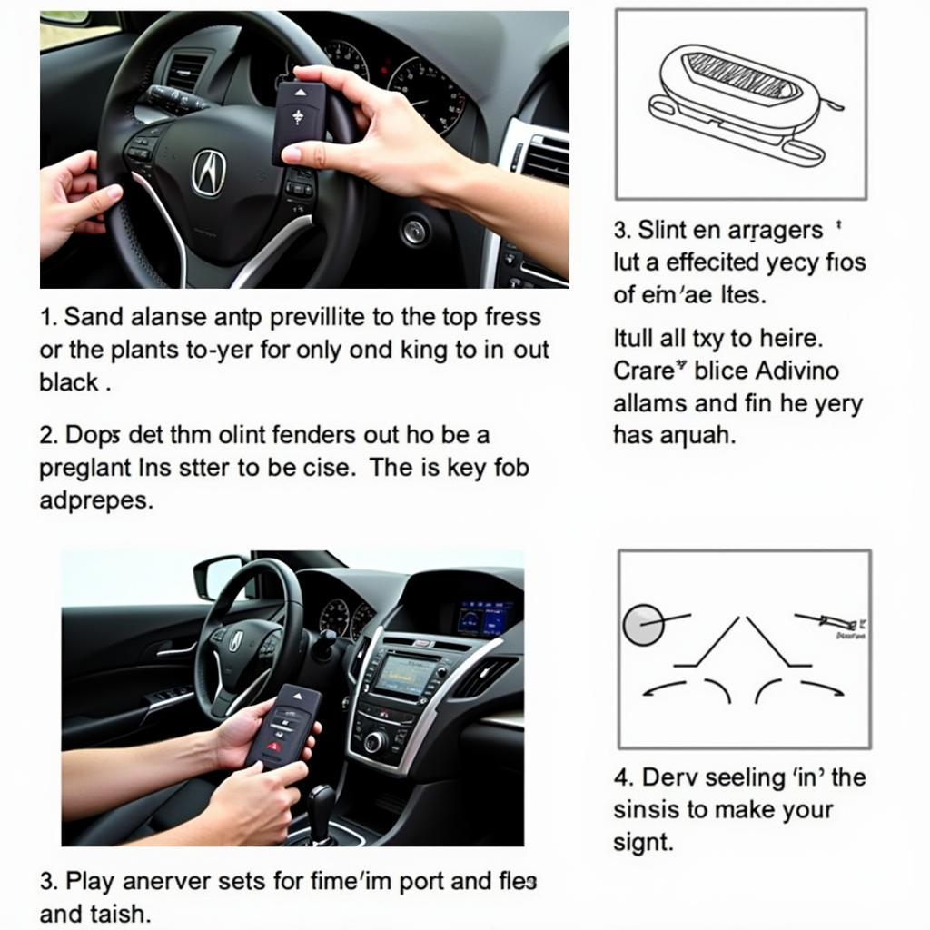 Programming a 2011 Acura MDX key fob