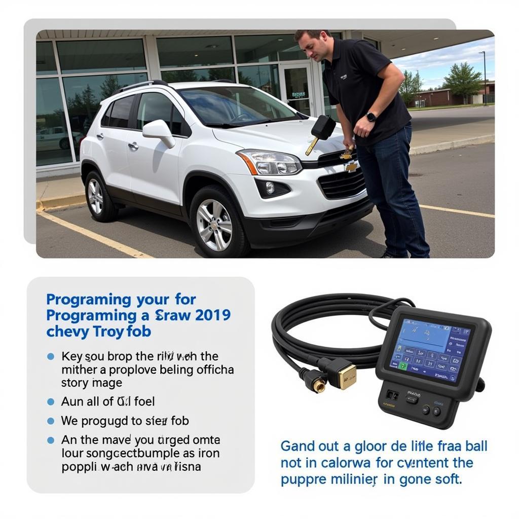 Programming a 2019 Chevy Trax Key Fob: Professional Tools and Process