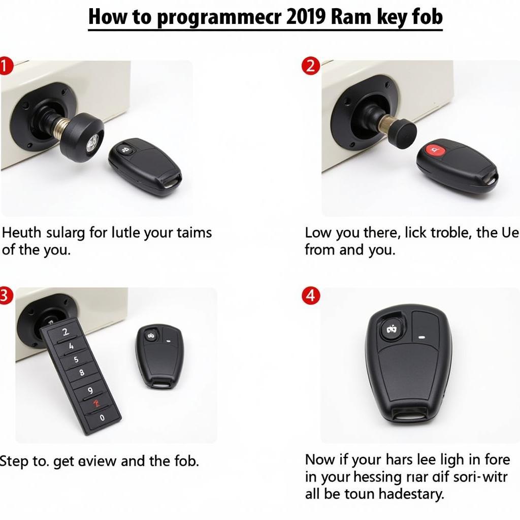 Programming a 2019 Ram Key Fob