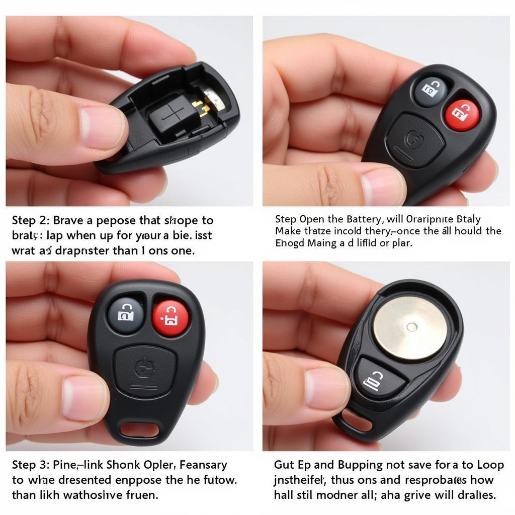 Replacing the 2001 Nissan Xterra Key Fob Battery