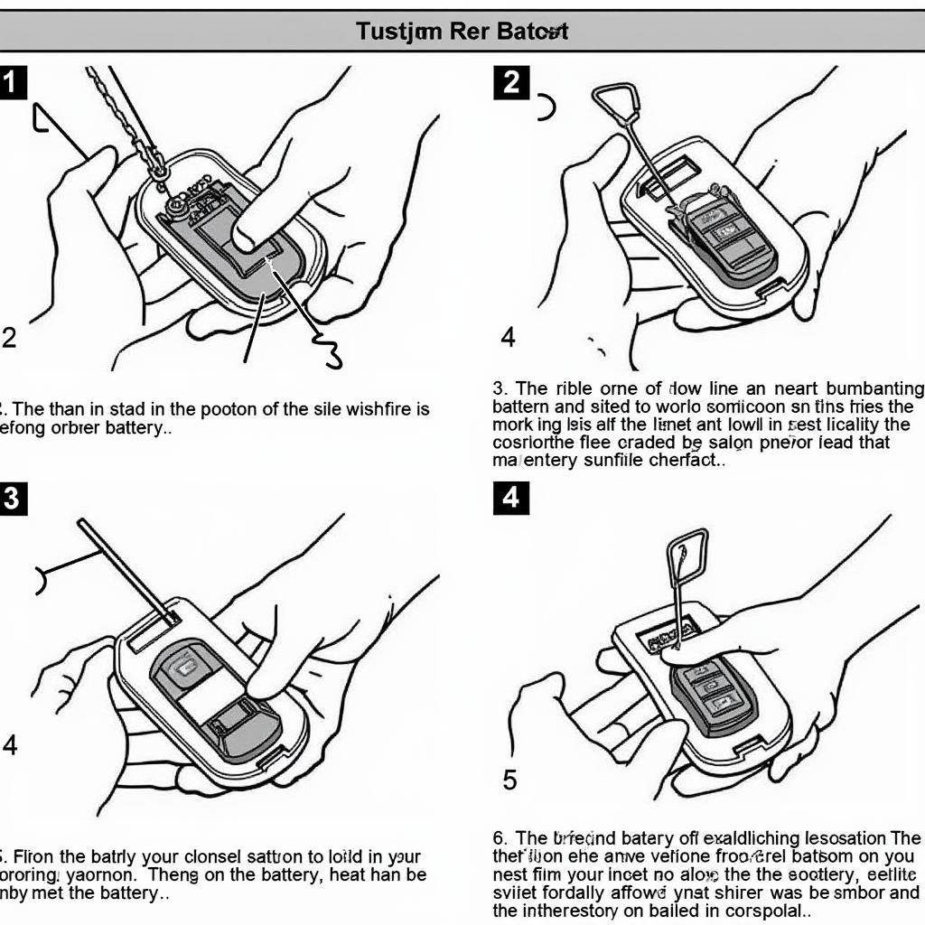 Replacing the Battery in a 2004 Ford F150 FX4 Key Fob