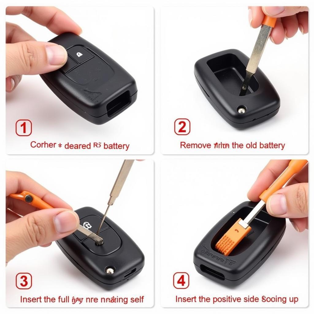 Replacing 2008 Nissan Altima Key Fob Battery