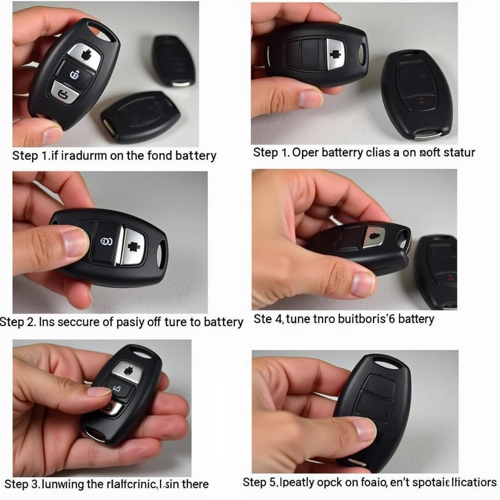 Replacing the battery in a 2010 Ford F150 key fob