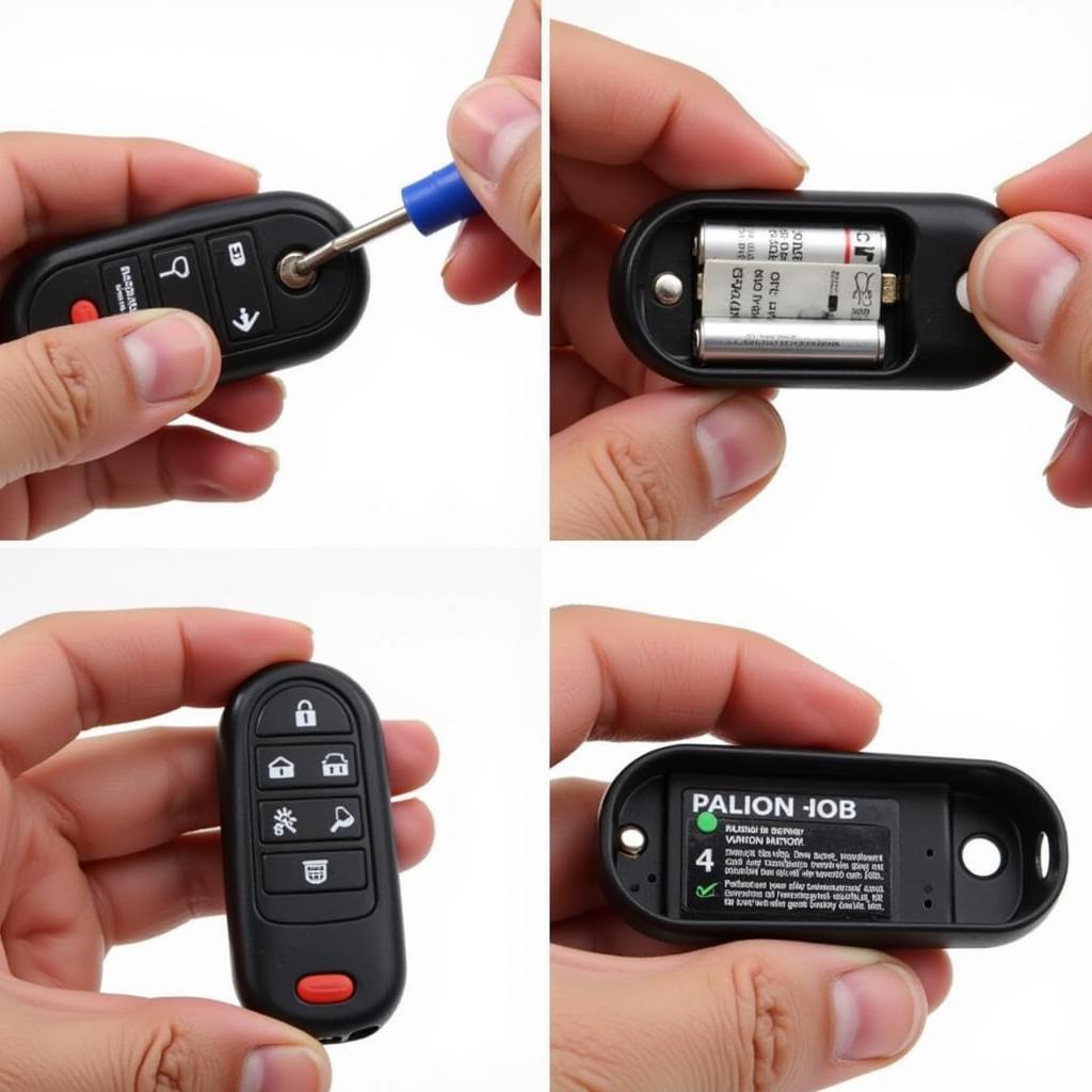 Replacing the battery in a 2010 Toyota RAV4 key fob