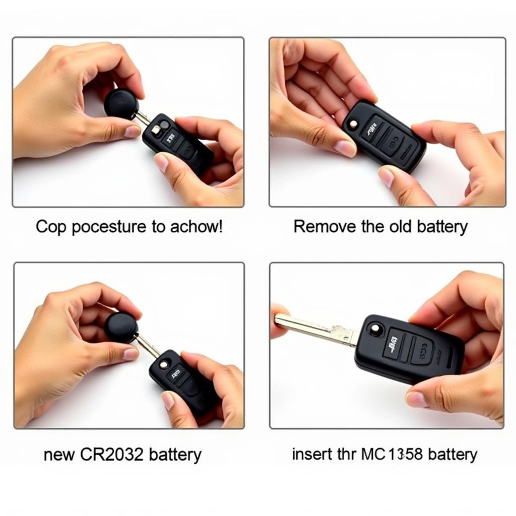 Replacing 2014 Camaro Key Fob Battery Steps