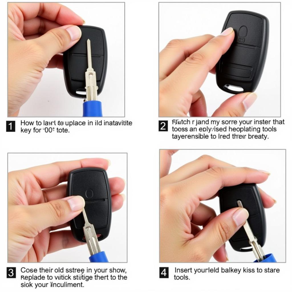 Replacing the battery in a 2015 Chrysler 200 key fob