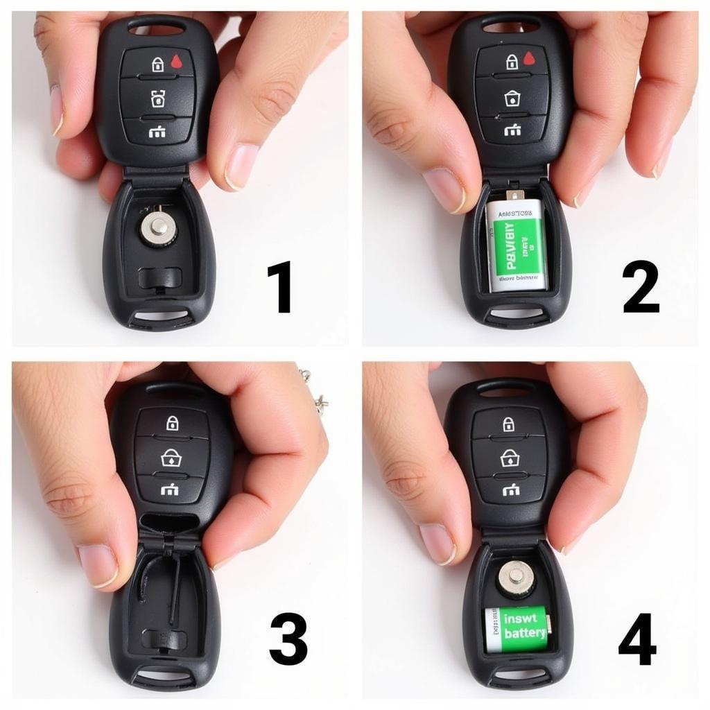 Replacing the Battery in a 2016 Toyota Corolla Key Fob