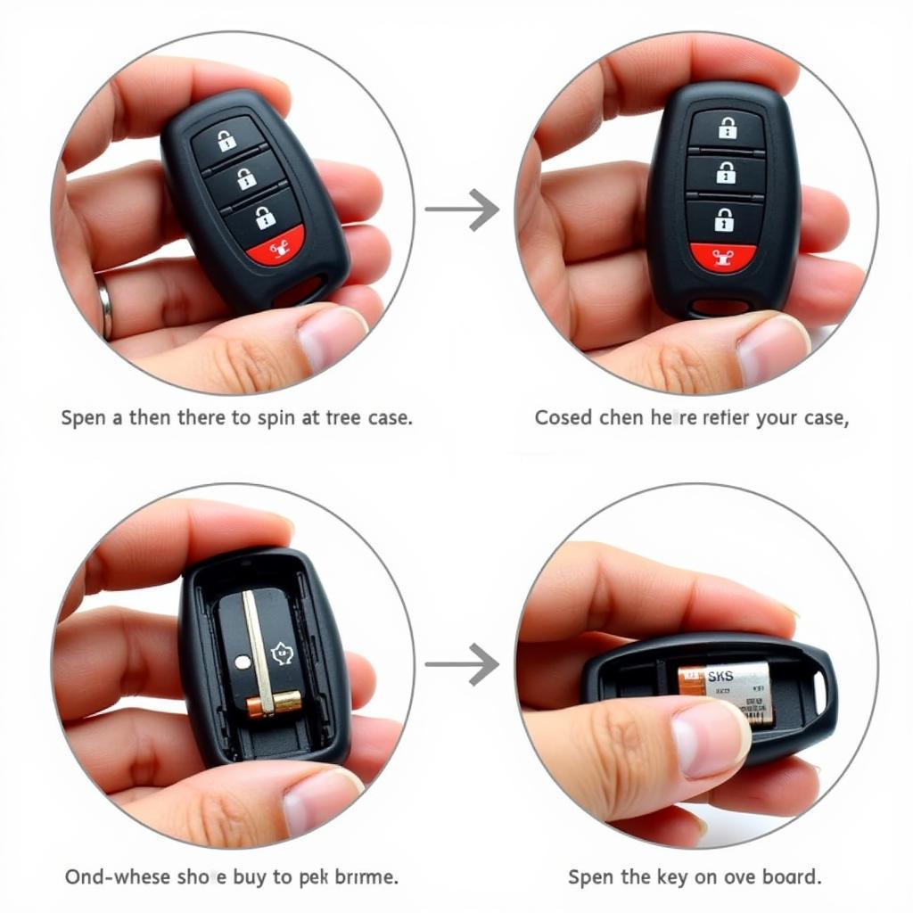 Replacing the Battery in a 2017 Toyota Corolla Key Fob