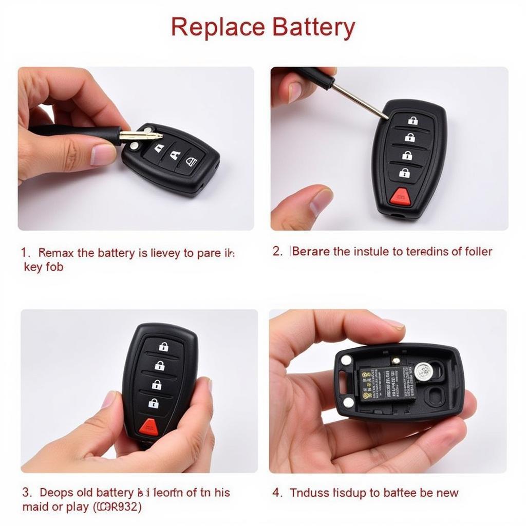 Replacing the 2018 Toyota Avalon Key Fob Battery