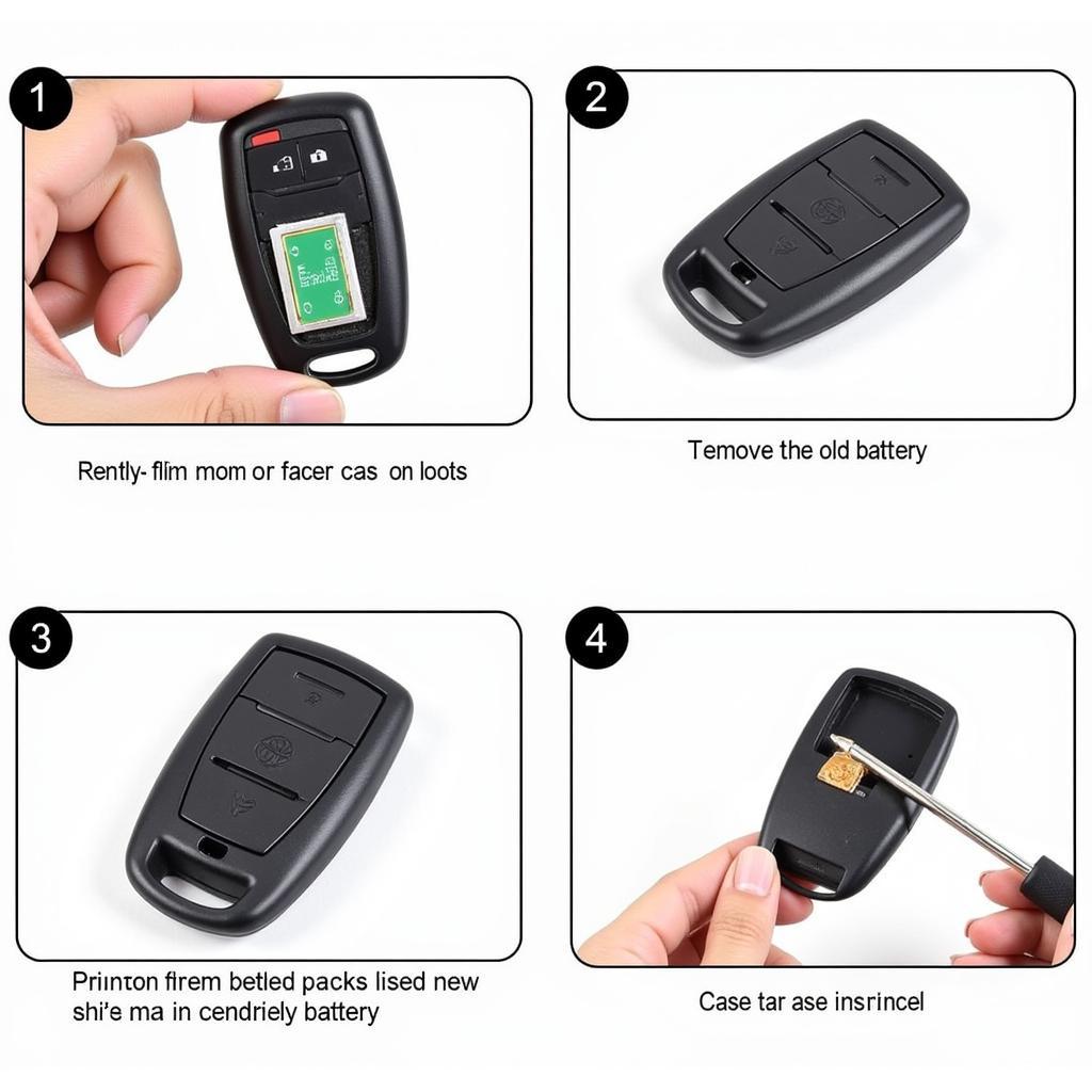 Replacing the 2019 Ford Raptor Key Fob Battery: Step-by-step guide with images.