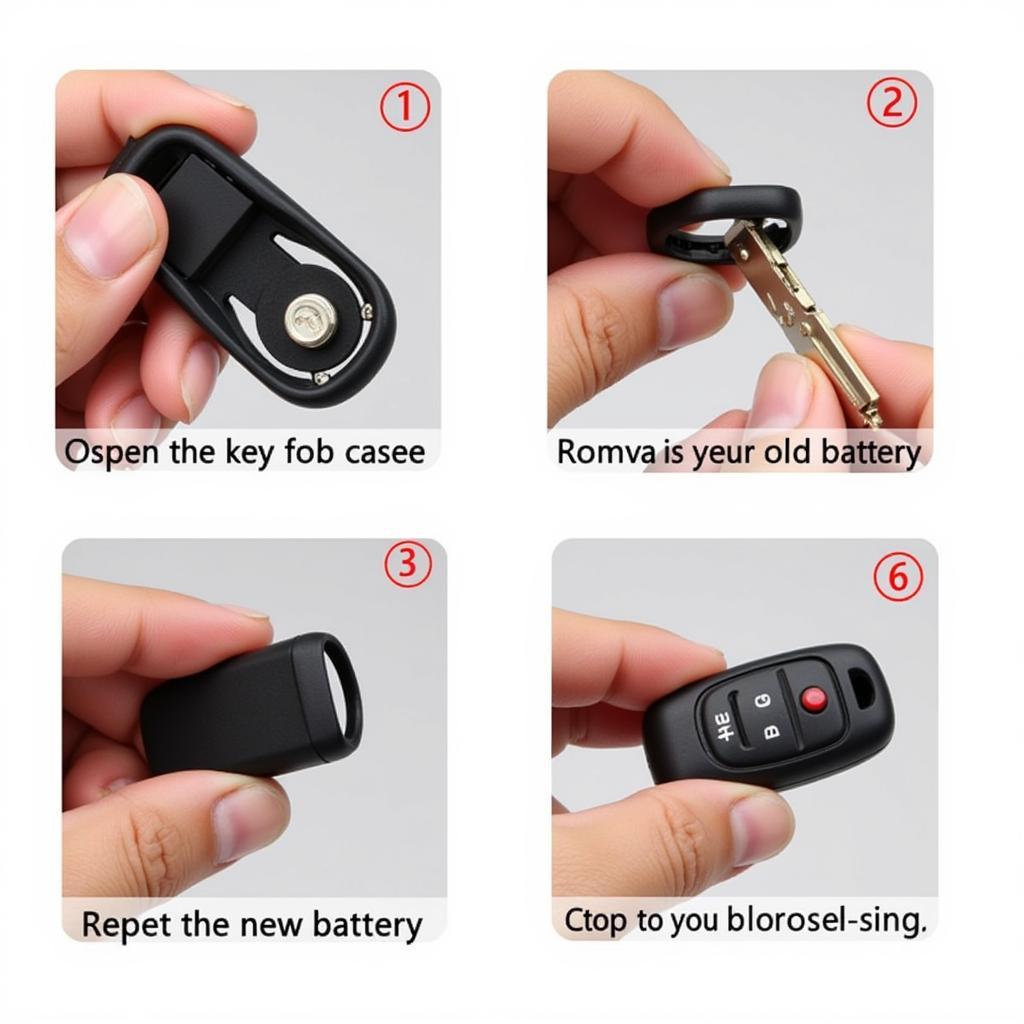 Step-by-step guide to replacing the battery in a 2019 Hyundai Sonata key fob.