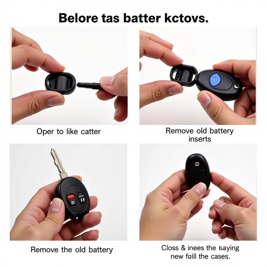 Replacing the Battery in a Nissan Key Fob