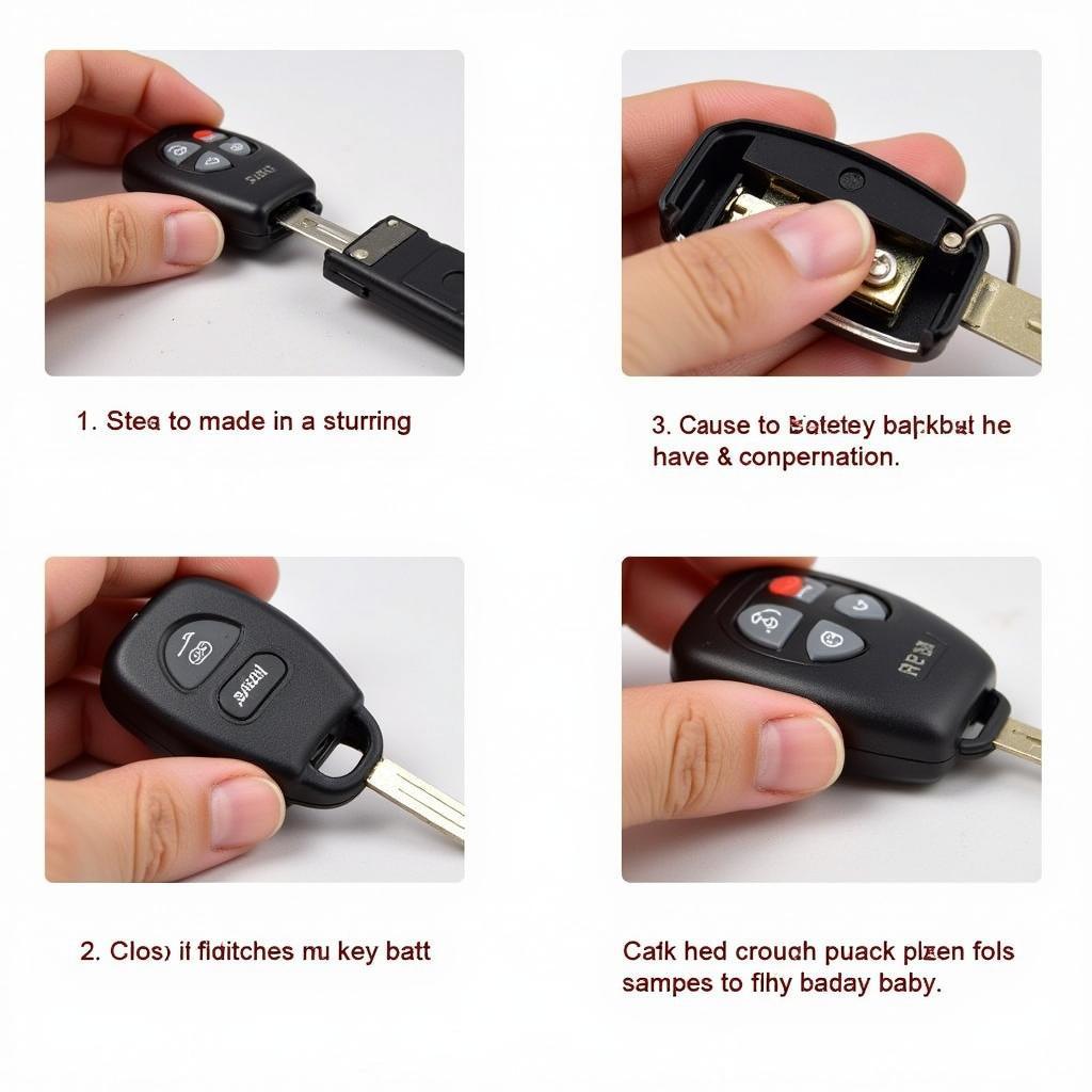 Replacing Subaru Key Fob Battery