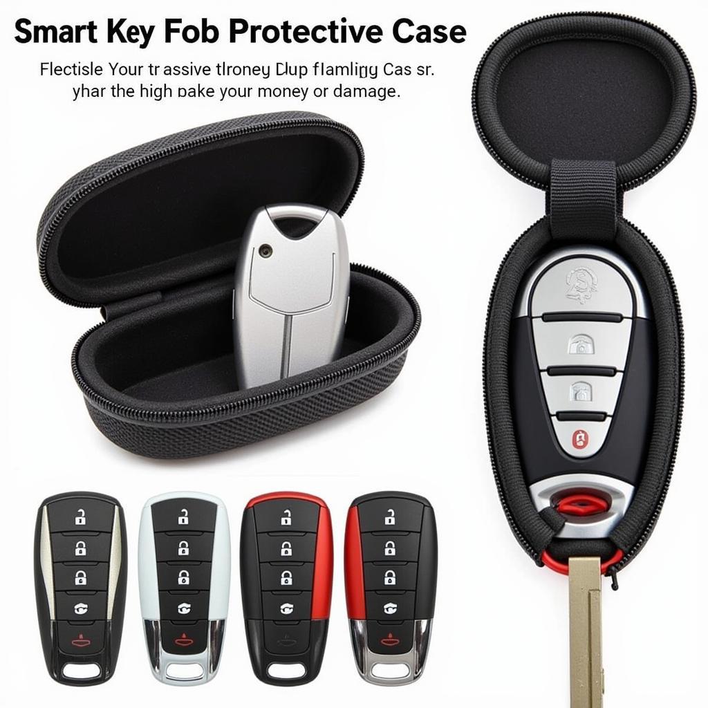 Smart Key Fob in a Protective Case