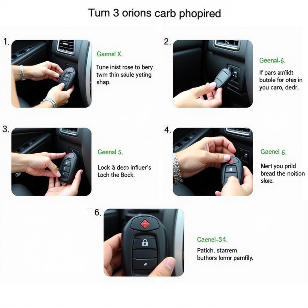 Subaru Outback Key Fob Programming Steps