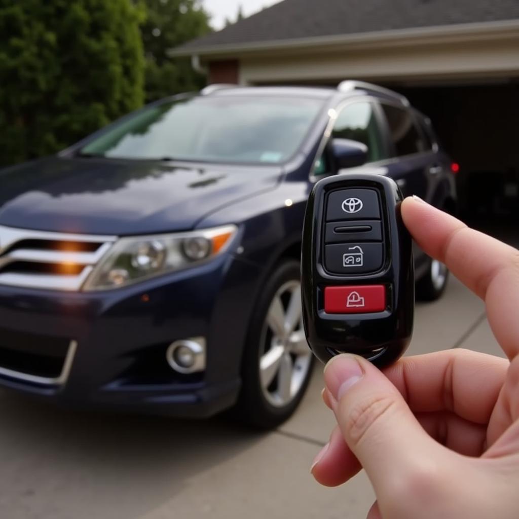 Testing the 2010 Toyota Venza Key Fob