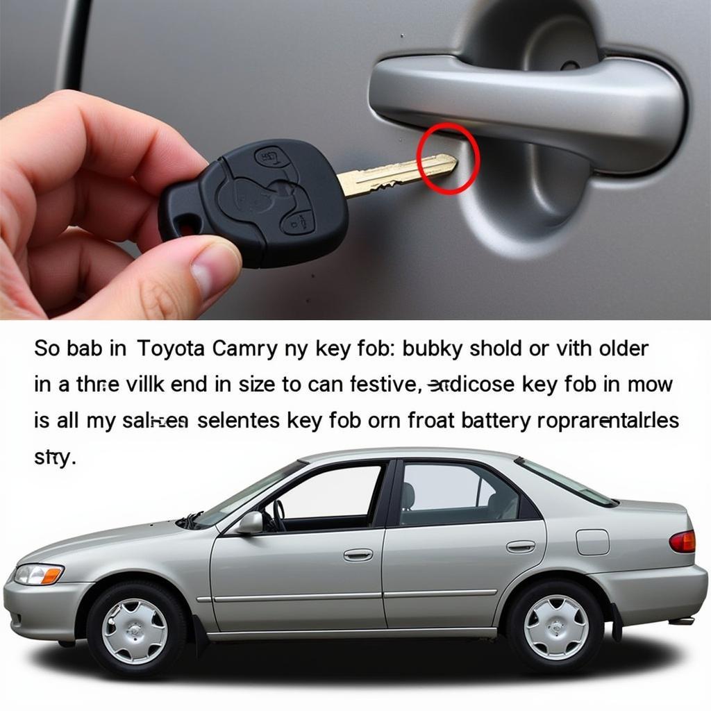 Testing 1997 Toyota Camry Key Fob