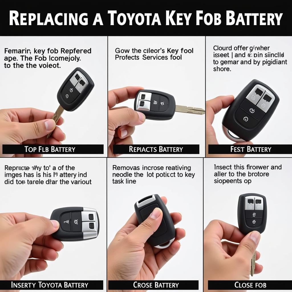 Toyota Camry Key Fob Battery Replacement Guide