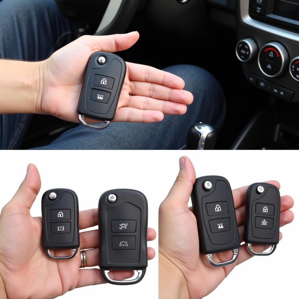 Toyota Prius Key Fob in Hand