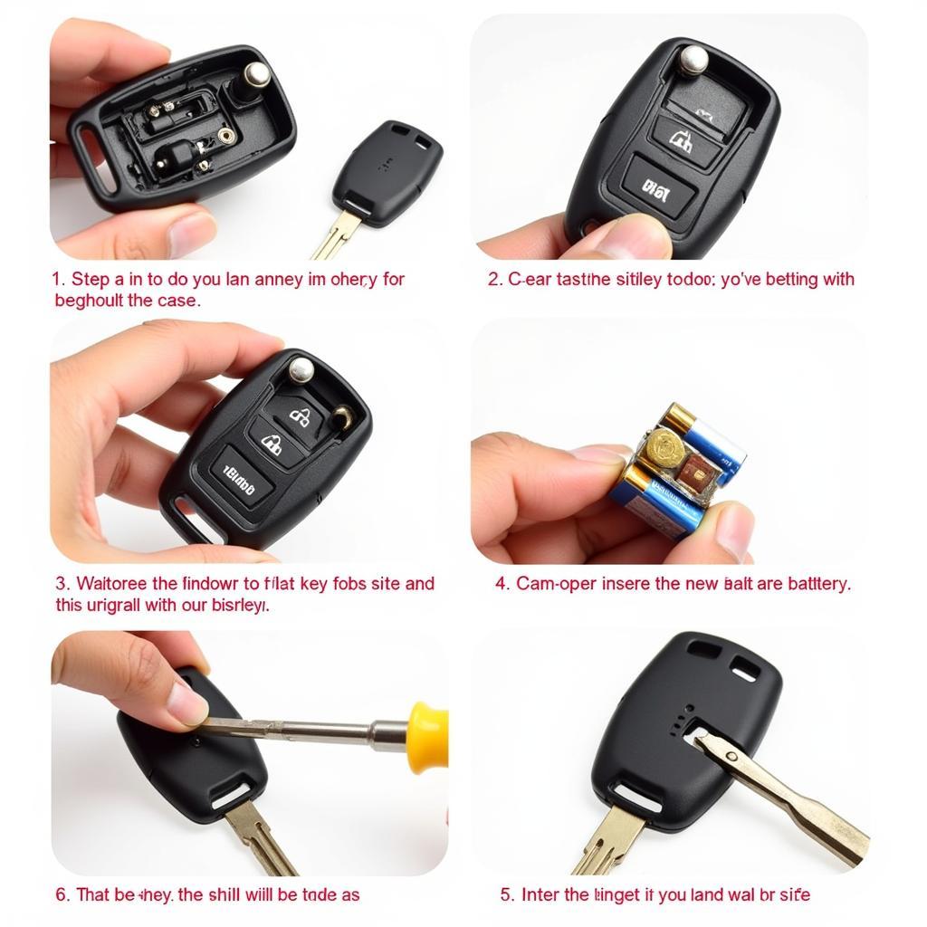 Toyota Tacoma Key Fob Battery Replacement