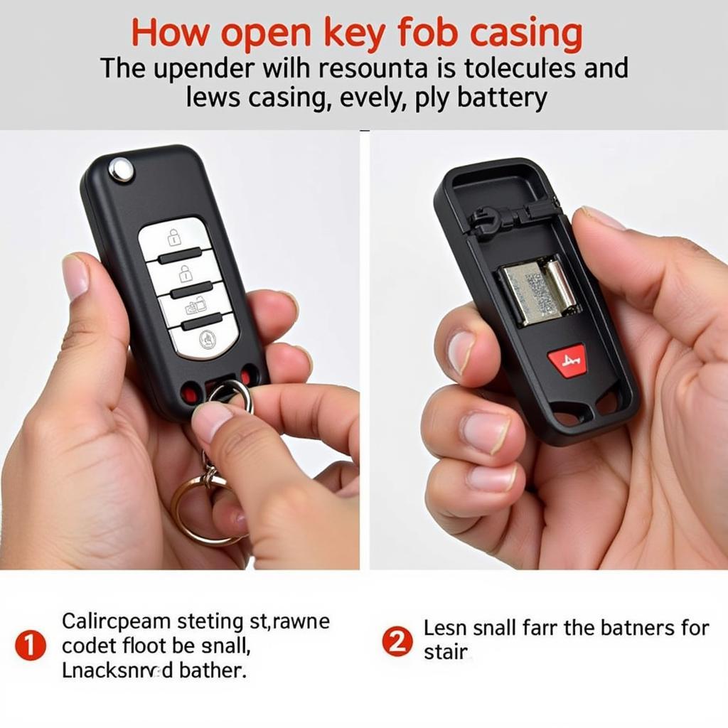 Replacing the Battery in a Toyota Tundra Key Fob