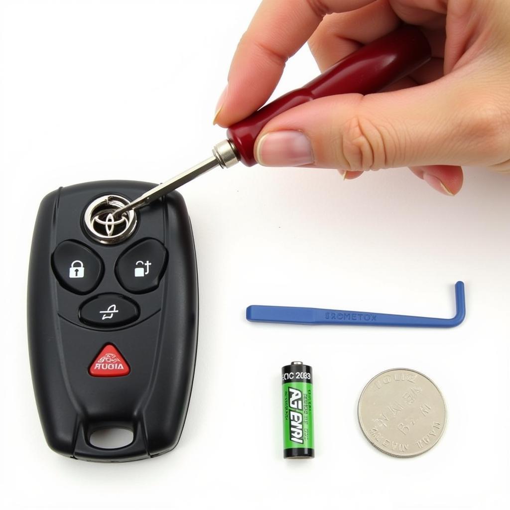 Replacing 2010 Toyota Venza Key Fob Battery