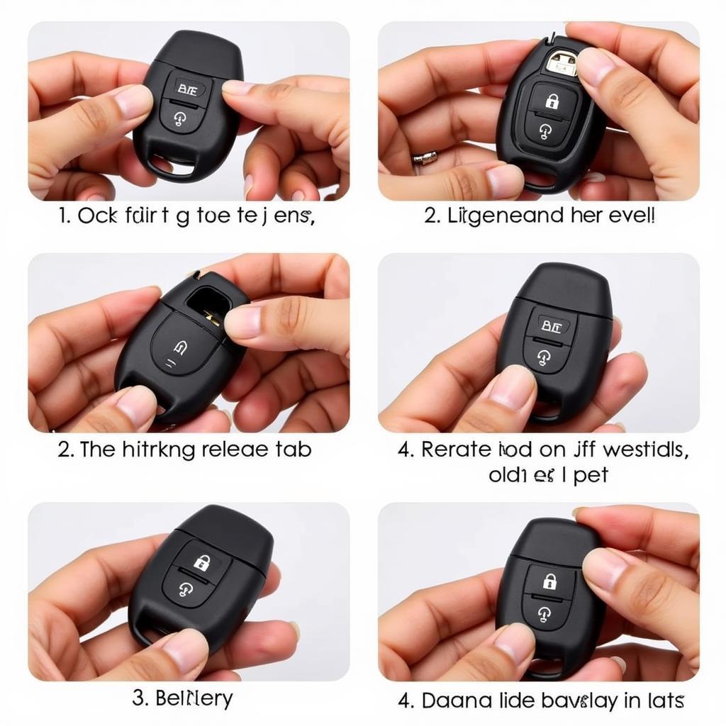 Toyota Venza Key Fob Battery Replacement Steps