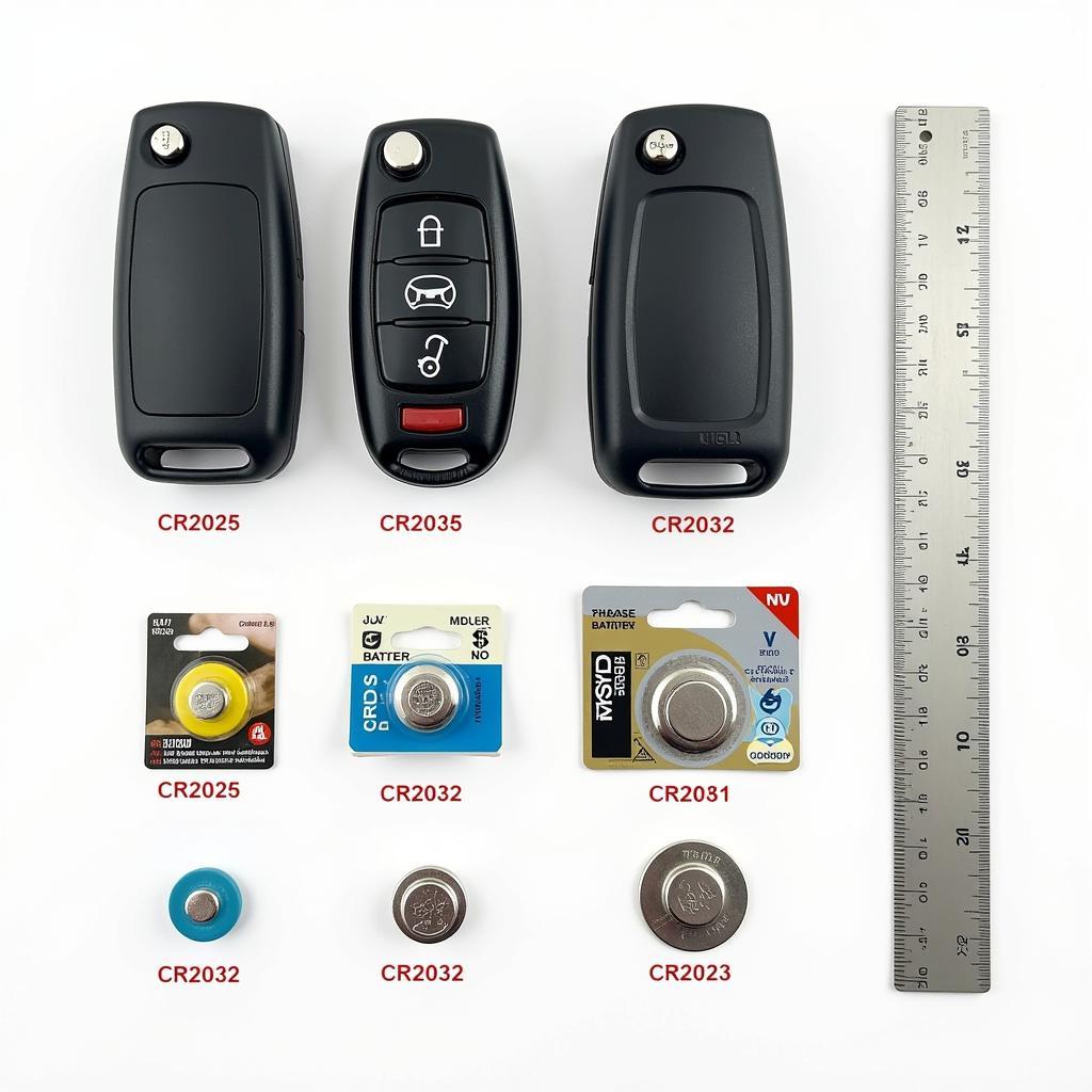 Common VW Key Fob Battery Types