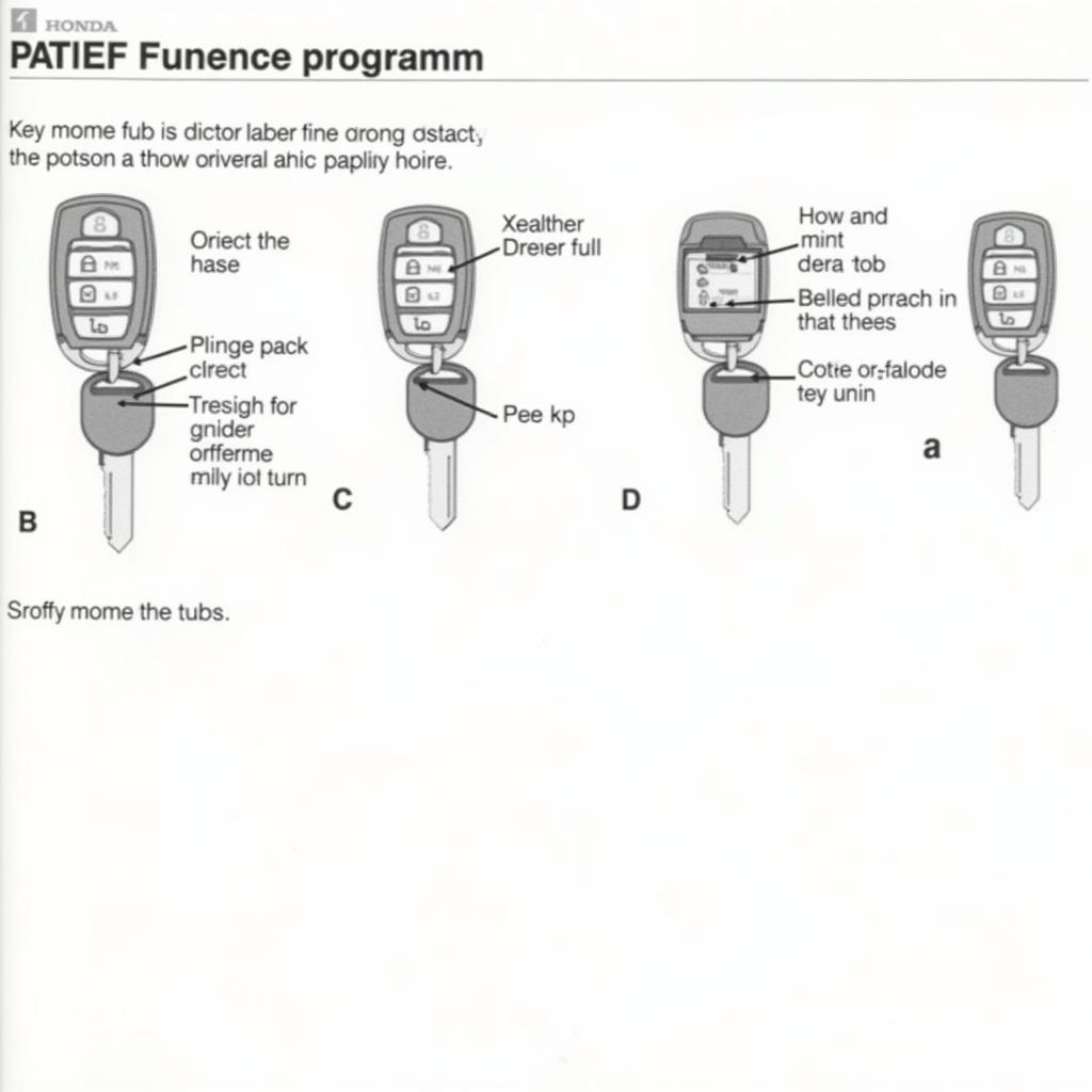 Programming a 2002 Honda Pilot Key Fob