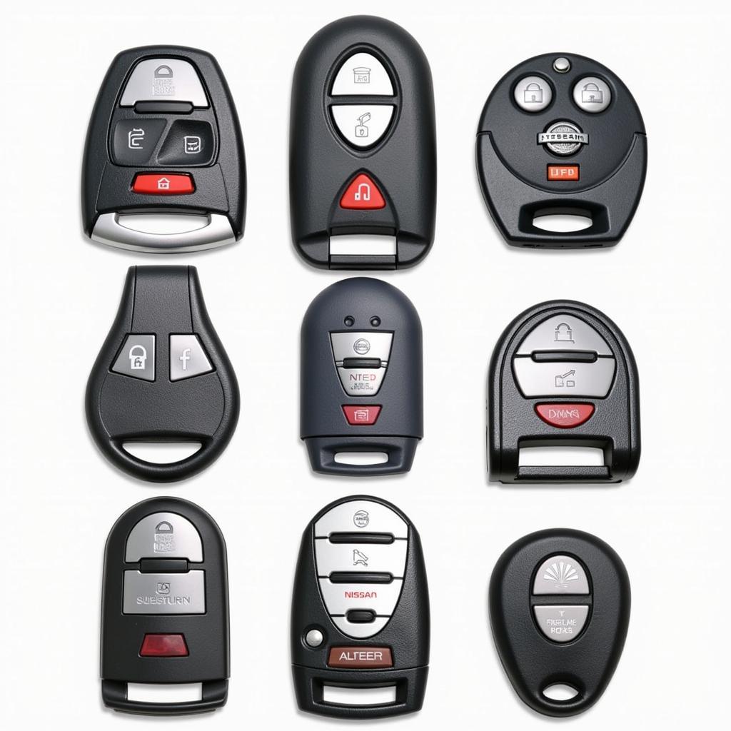 Different Types of 02 Nissan Altima Key Fobs