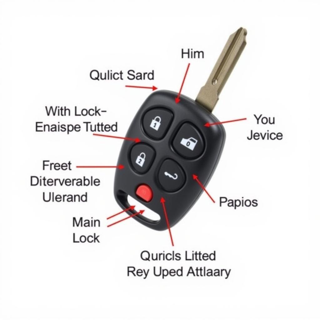 2005 Chevy Cobalt Key Fob Functions